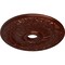 Ekena Millwork Swindon Ceiling Medallion (Fits Canopies up to 6 1/8"), 24"OD x 4"ID x 1 1/2"P, Antique Copper CM24SWACS - alternate 2